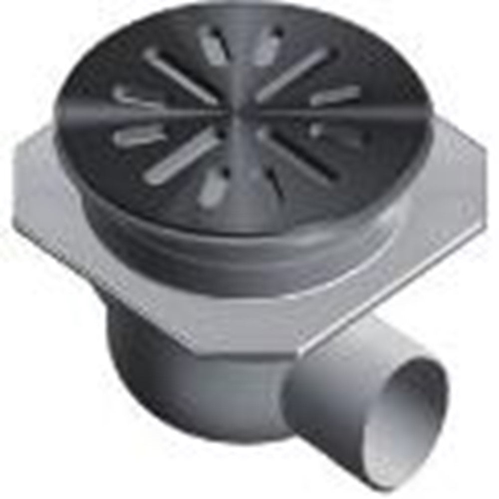 Afvoerput ABS 100 x 100 mm, 4011R productfoto hoge resolutie