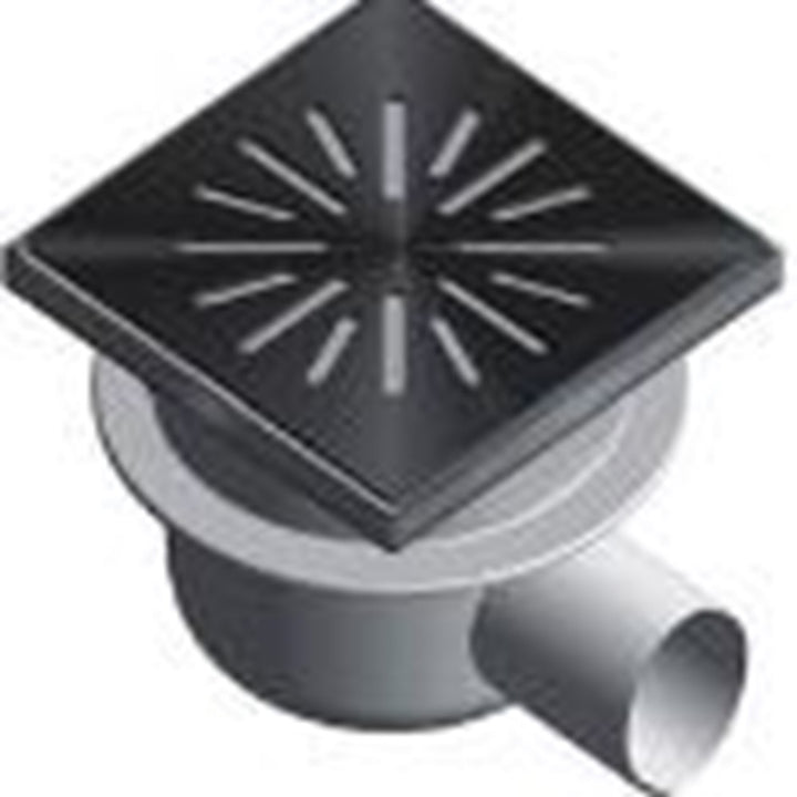 
  Afvoerput ABS/RVS 150 x 150 mm, 4016R productfoto hoge resolutie - artikelnummer 120470
