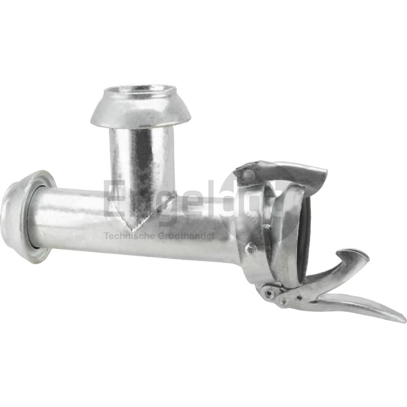 Perrot T-stuk 2x V-deel en 1x M-deel 4" | Rabe