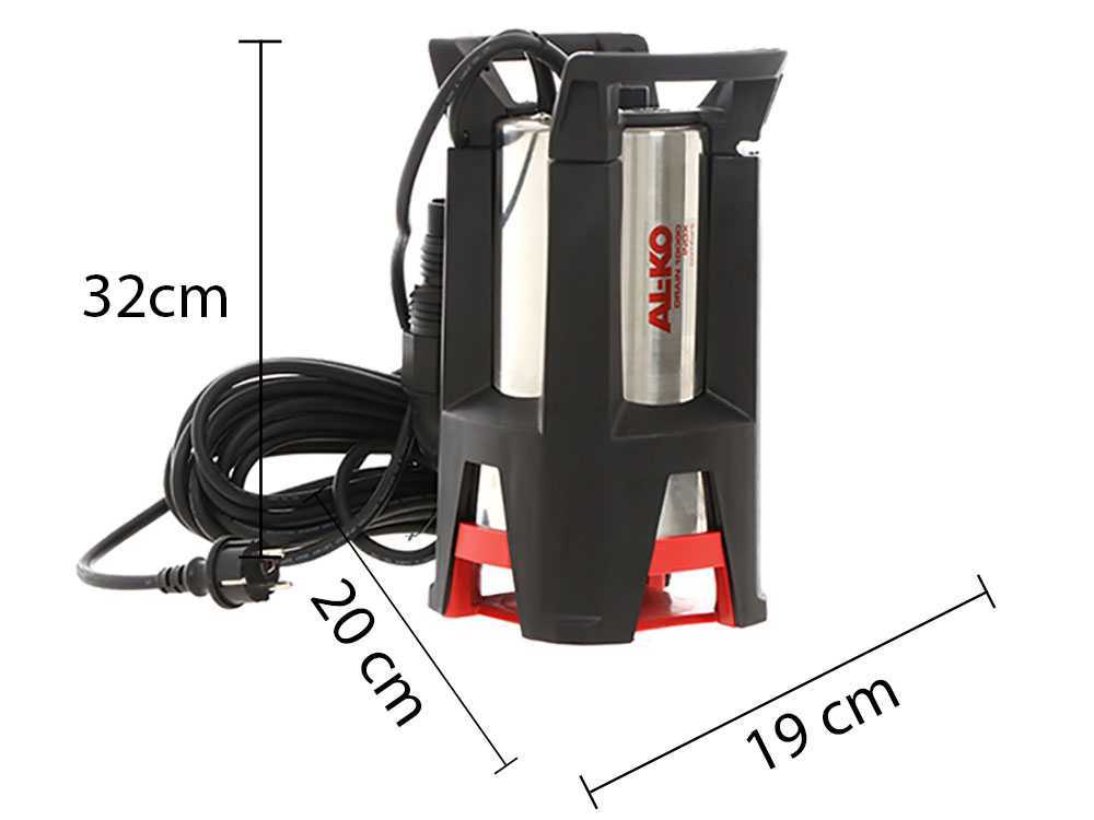 AL-KO DRAIN 10000 INOX 750W dompelpomp voor vuil water, detail 12