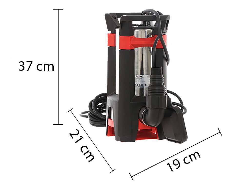 AL-KO DRAIN 15000 INOX 1100W dompelpomp voor vuil water, detail 12