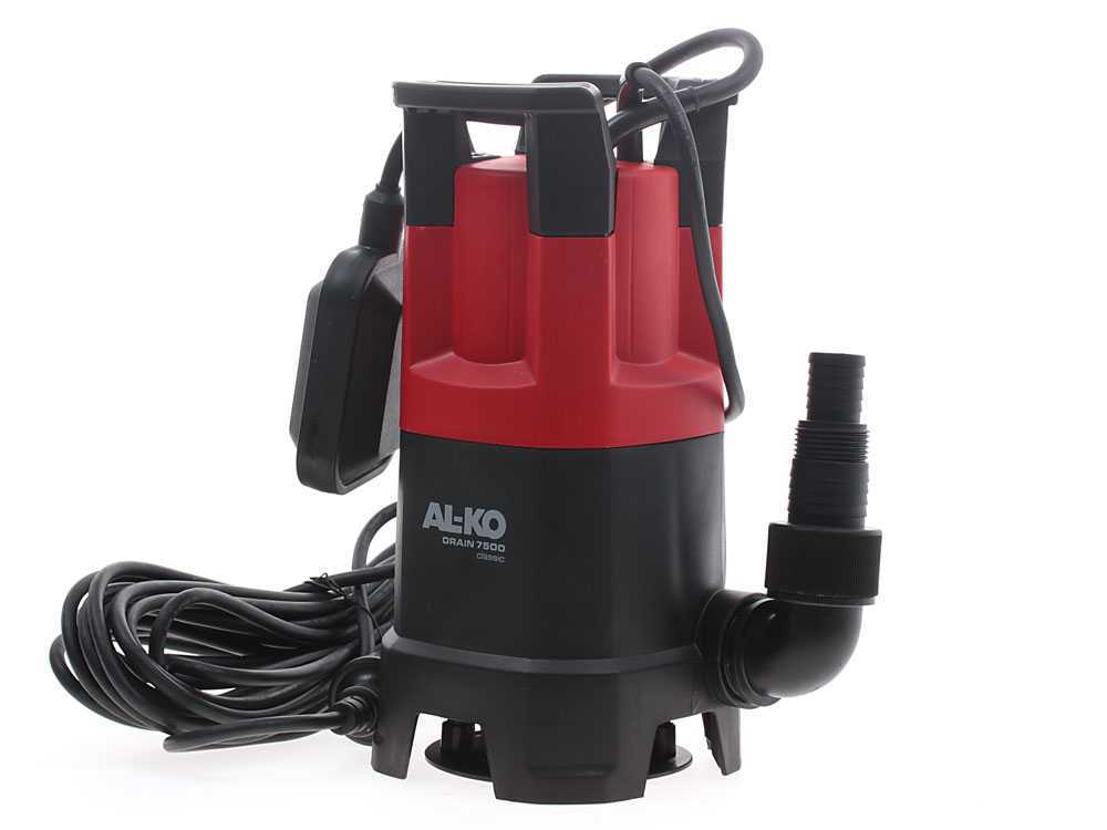AL-KO DRAIN 7500 Classic 450W dompelpomp voor vuil water, detail 12