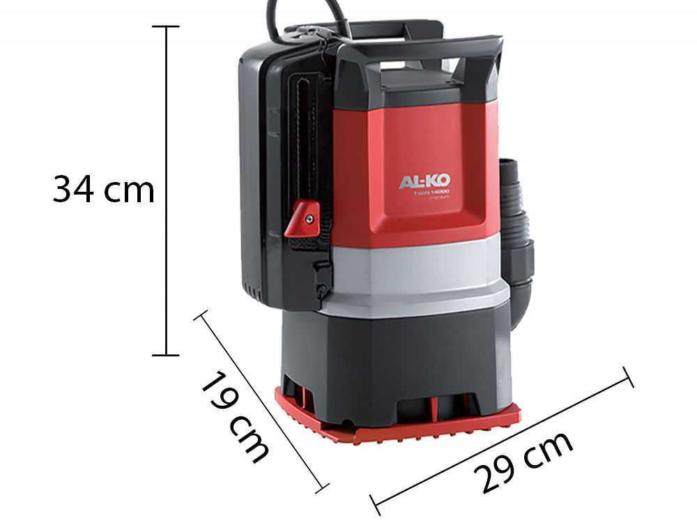 AL-KO TWIN 14000 Premium dompelpomp voor schoon en vuil water, detail 12
