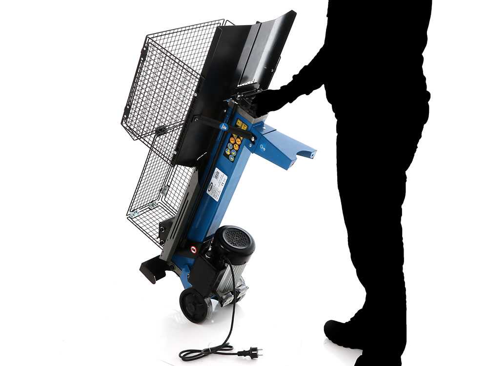 Ama 6T GNU elektrische houtklover, 6 ton, horizontaal, detail 12