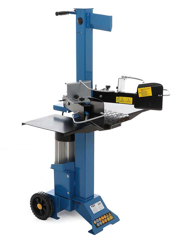 Ama RHINO elektrische houtklover, 8 ton, verticaal, detail 12