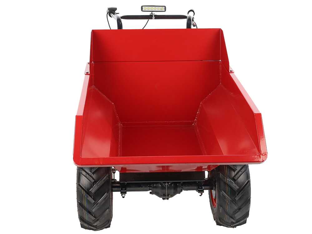 Accu motorkruiwagen laadvermogen 300 kg GeoTech Pro Wheelbarrow Mini, detail 11