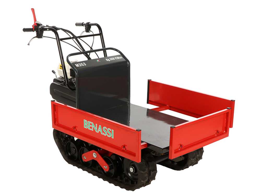 Rupsdumper laadvermogen 350 kg Benassi M353H, detail 11