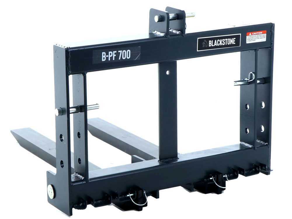 BlackStone B-PF 700 palletvork voor de trekker, 700 kg, detail 11
