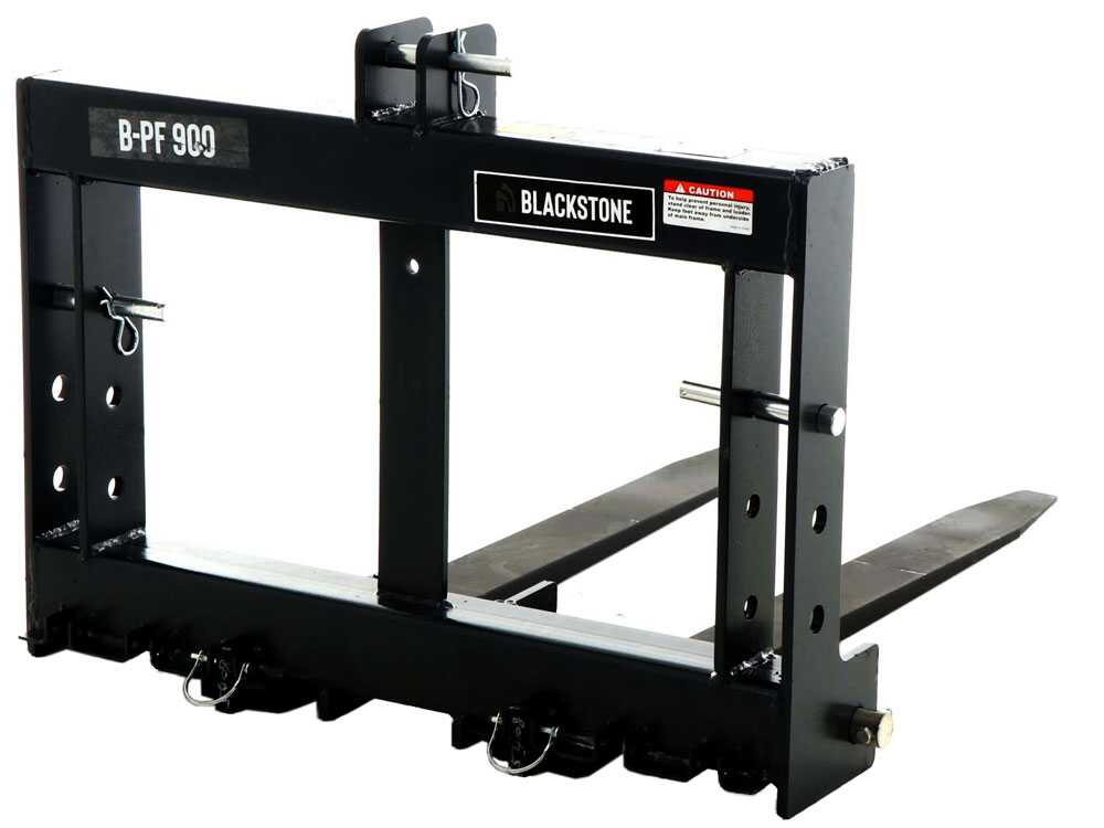 BlackStone B-PF 900 palletvork voor de trekker, 900 kg, detail 11