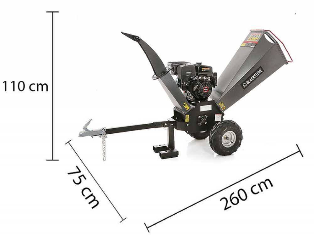 BlackStone BC 1500 LE benzine hakselaar, takken tot 90 mm, detail 12