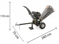 BlackStone BC 1500 LE benzine hakselaar, takken tot 90 mm, detail 12