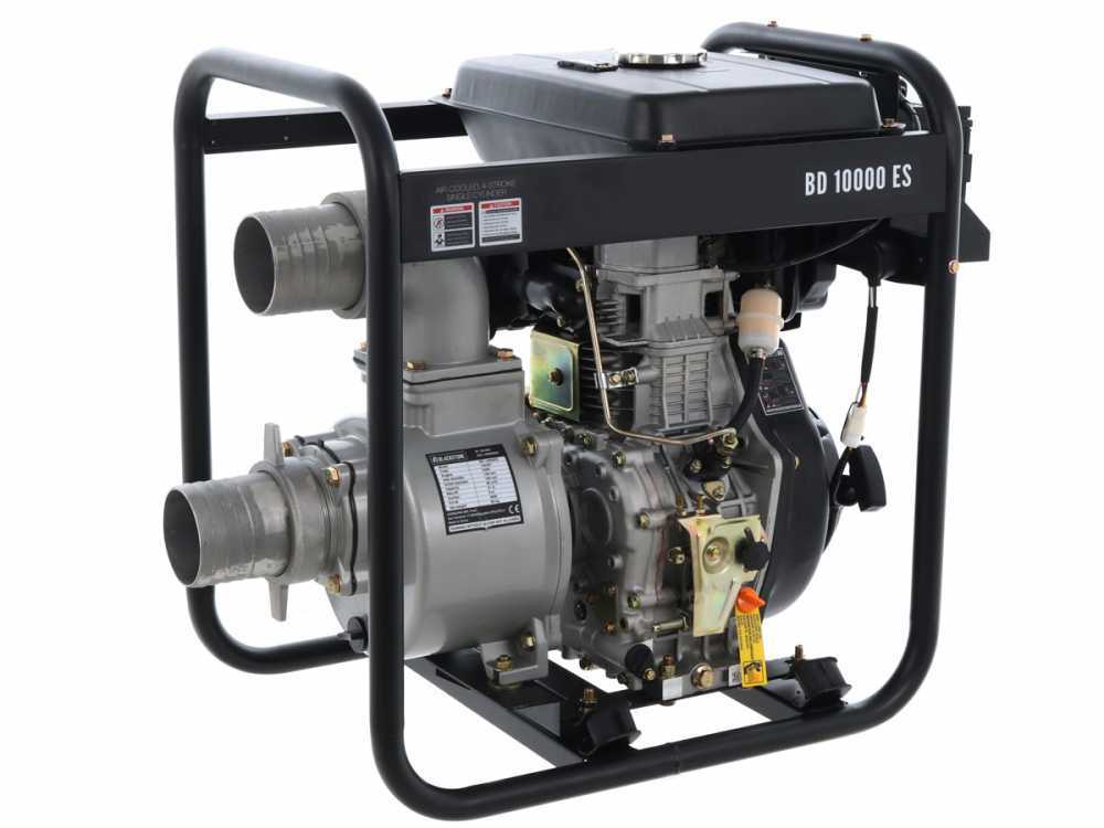 BlackStone BD 10000ES diesel motorpomp, aansluiting 100 mm, detail 11