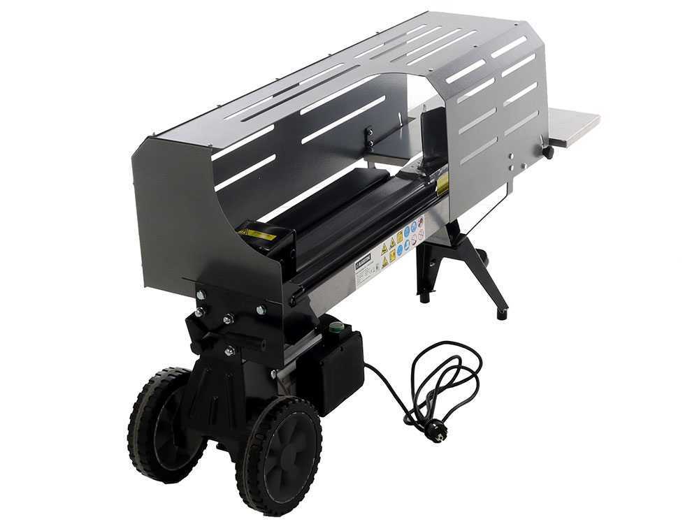 BlackStone EHL 6 elektrische houtklover, 6 ton, horizontaal, op wielen, detail 12