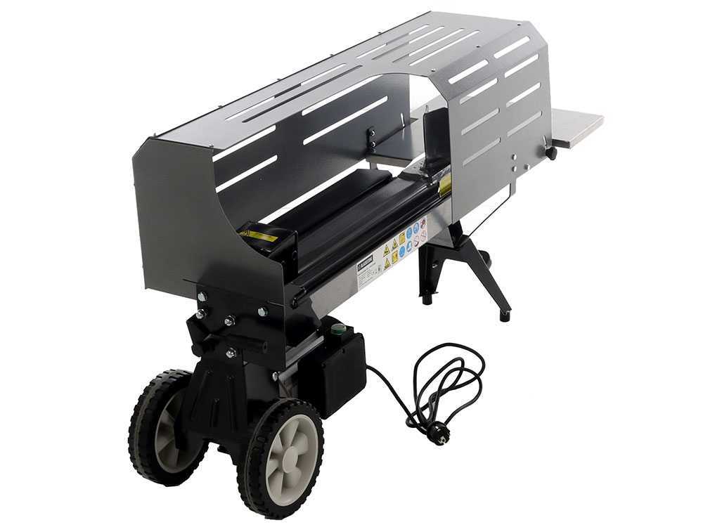 BlackStone EHL 7 elektrische houtklover, 7 ton, horizontaal, op wielen, detail 12