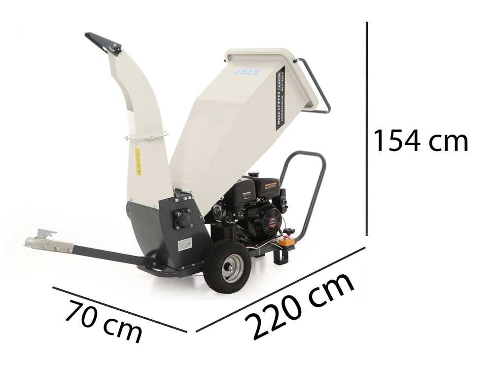 BlackStone GBD-1500 LE benzine hakselaar, takken tot 90 mm, detail 12