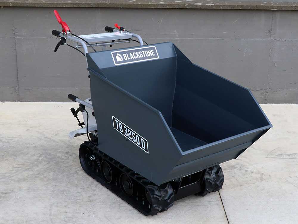 Rupsdumper laadvermogen 320 kg BlackStone TB 3250 D, detail 12