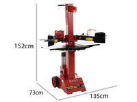 Blue Bird LOG SPLITTER LSE 8000 elektrische houtklover, 8 ton, verticaal, detail 12