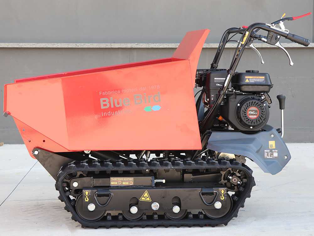 Rupsdumper laadvermogen 500 kg Blue Bird Transporter 500 D, detail 12
