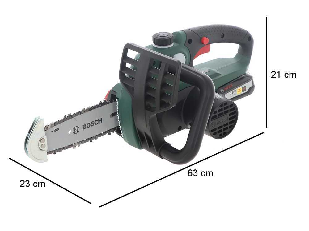 Bosch UniversalChain 18 accu kettingzaag, zwaard 20 cm, 18 V zonder accu, detail 12