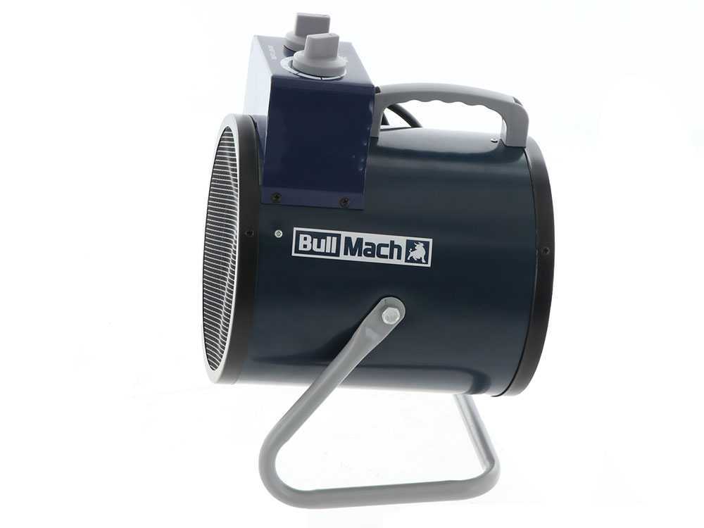 BullMach BM-EFH 3RS elektrische heteluchtkanon 3 kW, 230 V, detail 11