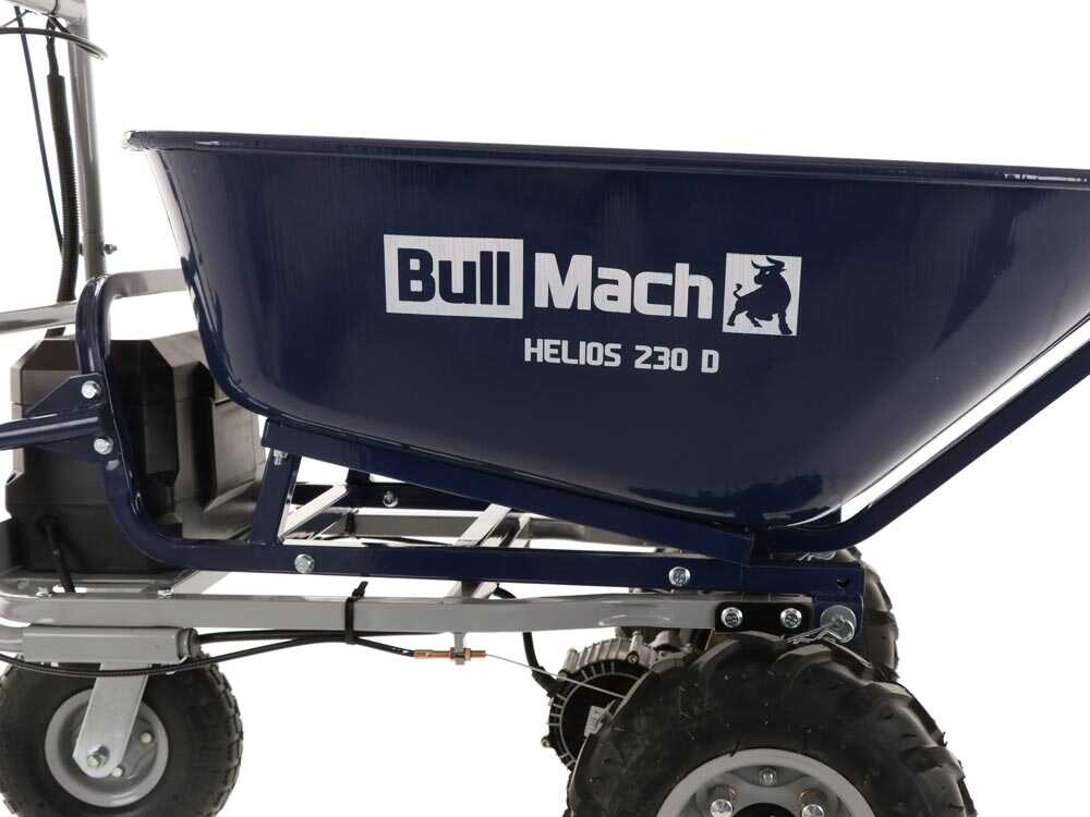 Accu motorkruiwagen laadvermogen 230 kg BullMach Helios 230 D, 48 V 2 Ah, detail 11