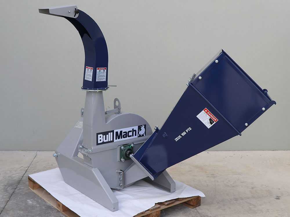 BullMach ZEUS 100 aftakas hakselaar, takken tot 100 mm, detail 12