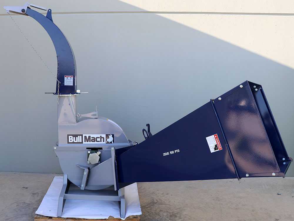 BullMach ZEUS 150 aftakas hakselaar, takken tot 150 mm, detail 12