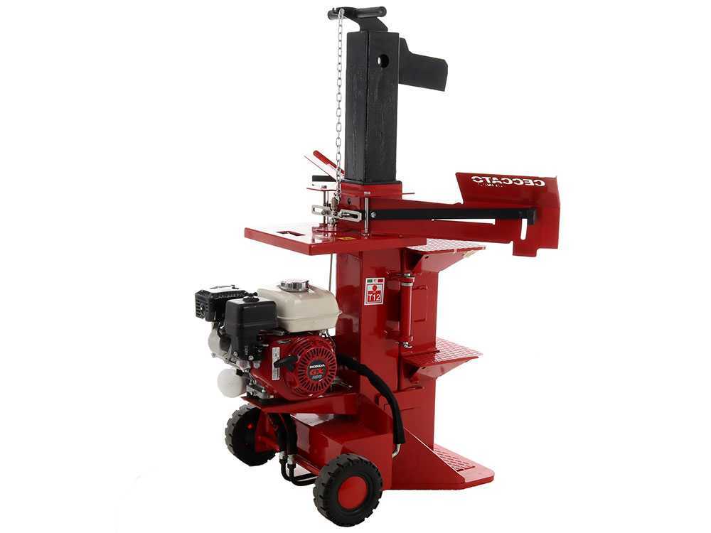 Ceccato Olindo BULL SPL12FH benzine houtklover, 12 ton, verticaal, detail 12