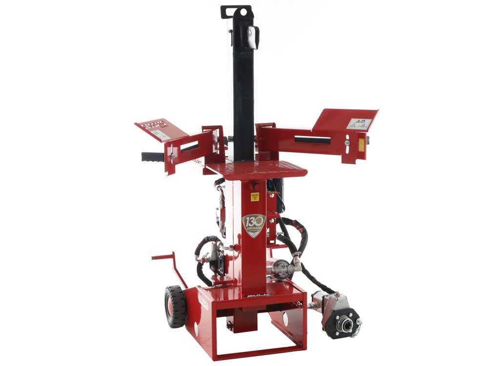 Ceccato Olindo BULL SPLET10 KOMBI elektrische houtklover, 10 ton, verticaal, detail 11