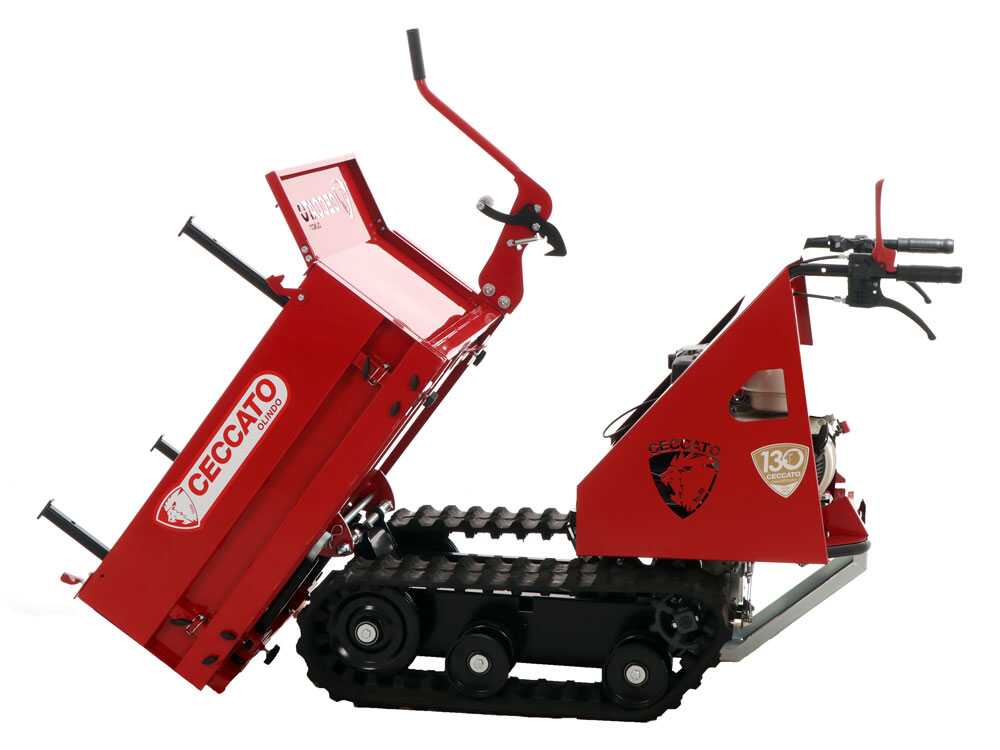 Rupsdumper laadvermogen 350 kg Ceccato Olindo CINGOLONE, detail 12