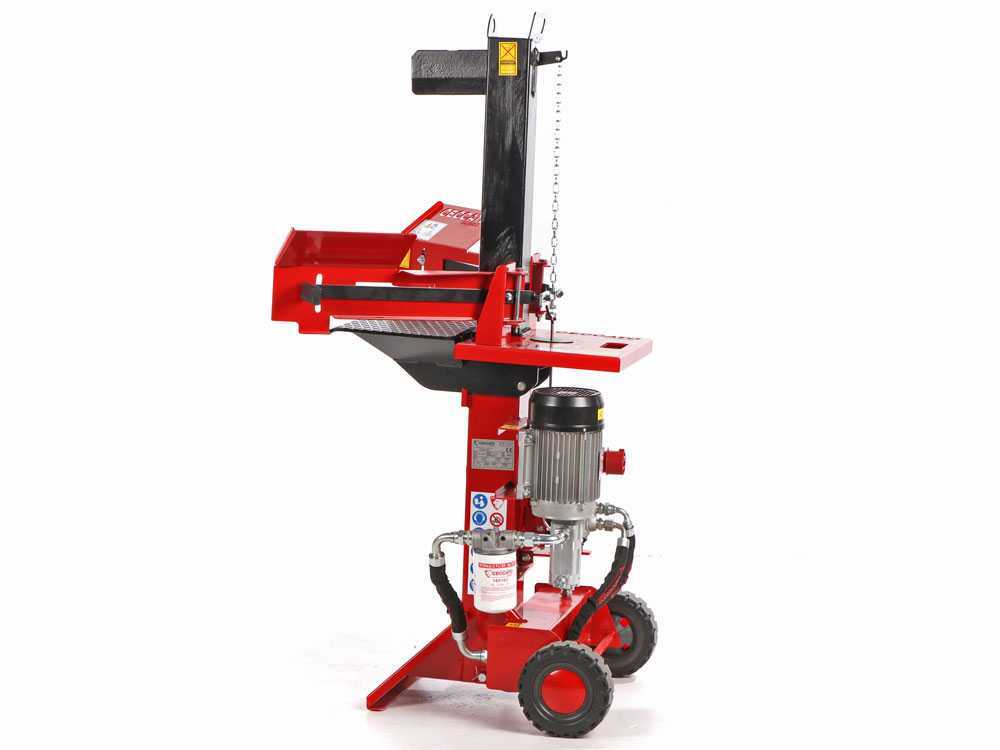 Ceccato Olindo BULL SPLE8LT elektrische houtklover, 8 ton, verticaal, detail 11