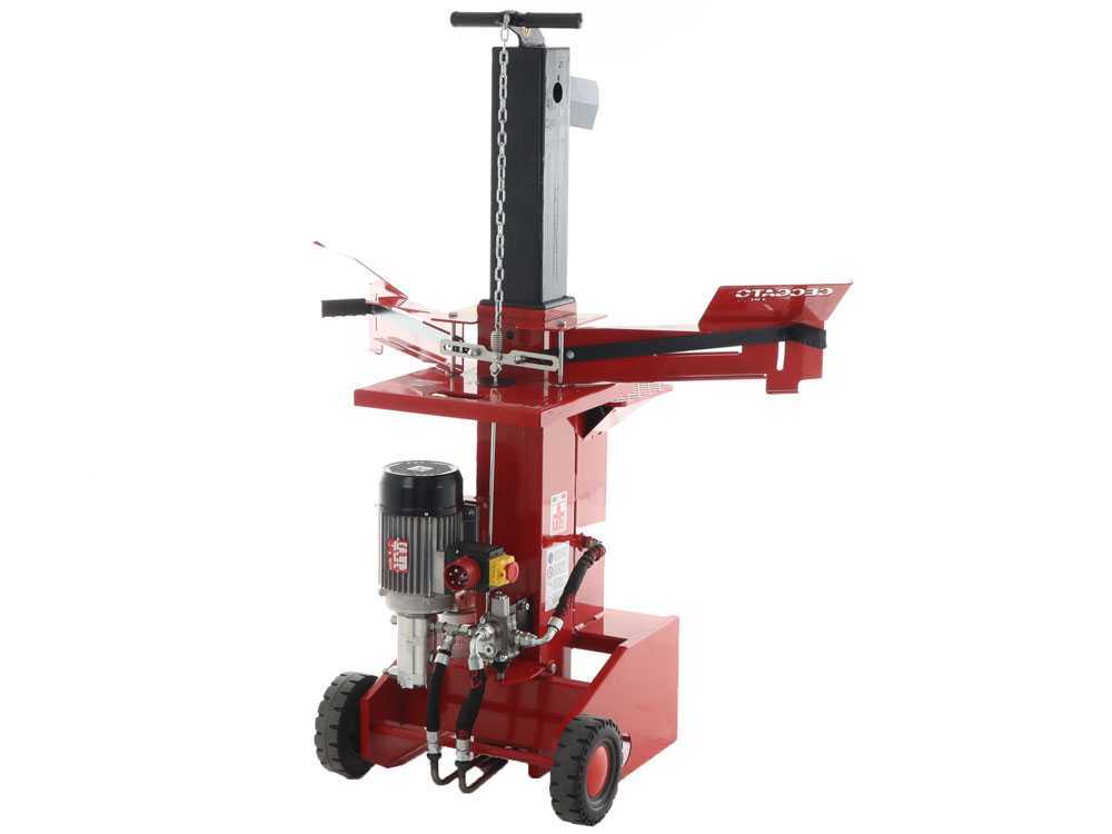 Ceccato Olindo SPLE12T elektrische houtklover, 12 ton, verticaal, detail 11