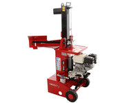 Ceccato Olindo SPL10H GP160 benzine houtklover, 10 ton, verticaal, detail 12