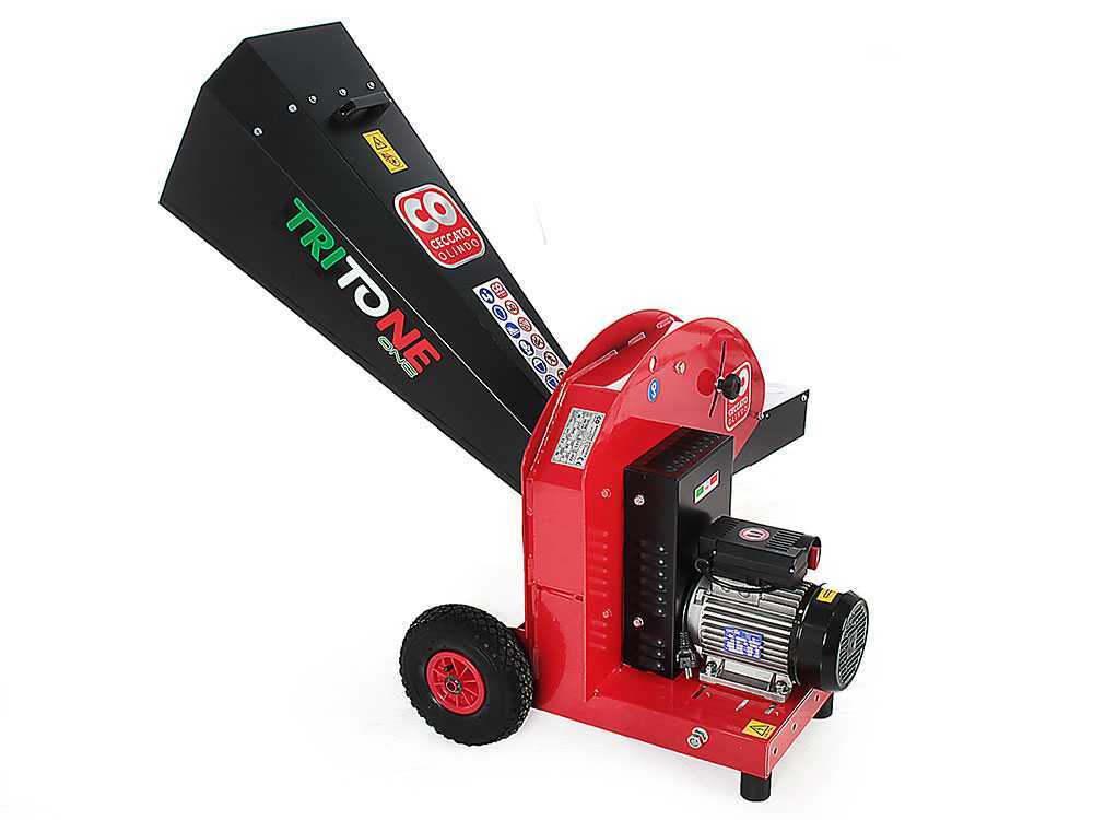 Ceccato Olindo Triton One elektrische hakselaar, takken tot 50 mm, 400 V (TRI-230), detail 12