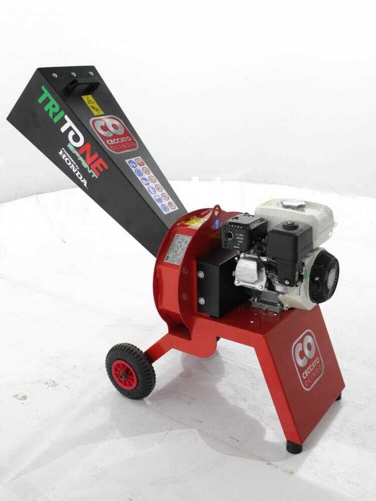 Ceccato Olindo Tritone Sprint benzine hakselaar, takken tot 40 mm, detail 12