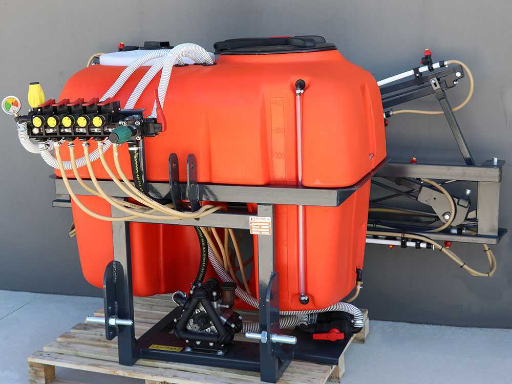 Dal Degan MANDA EXTRA 400L onkruidspuit, 400 liter, spuitboom 12 m, pomp Comet BP 125K, detail 12