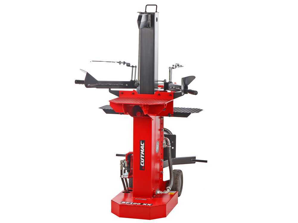 Docma SF100 aftakas houtklover, 8,15 ton, verticaal, detail 11