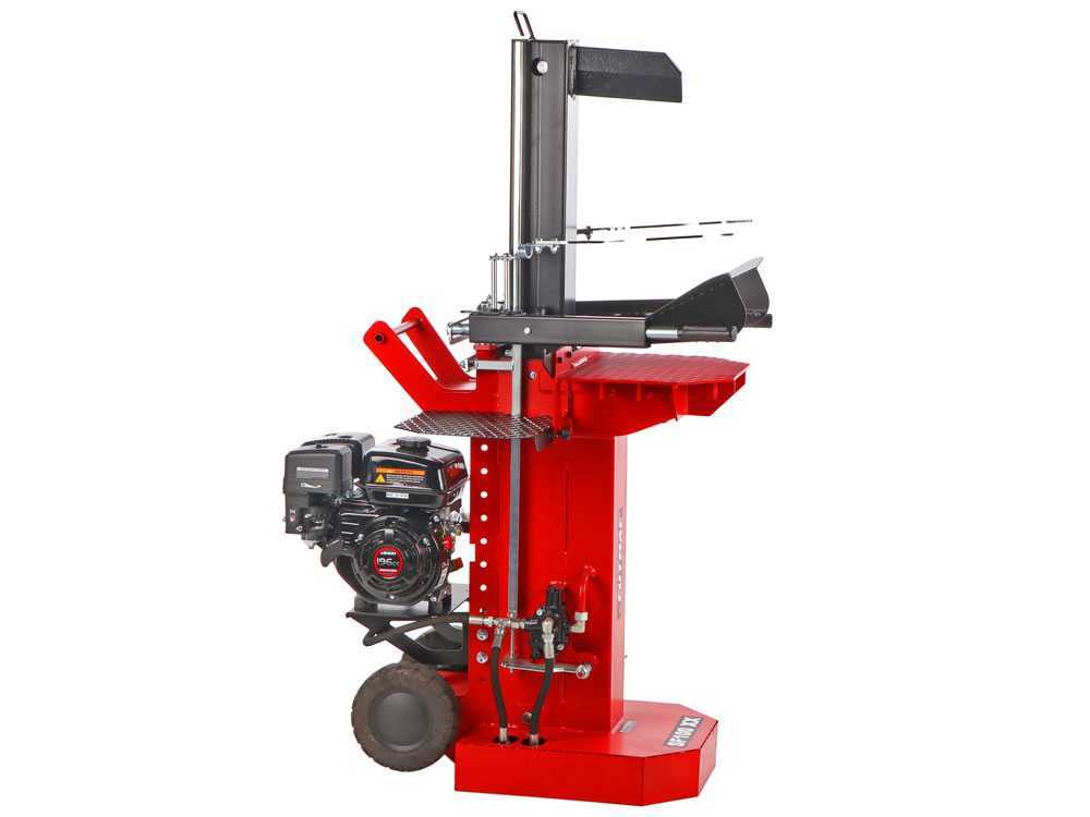 Docma SF100 Rapid Benz Loncin G200F benzine houtklover, 8,15 ton, verticaal, detail 11