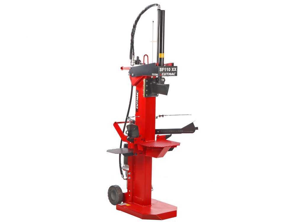 Docma SF110 Rapid 220 XX elektrische houtklover, 8,15 ton, verticaal, detail 11