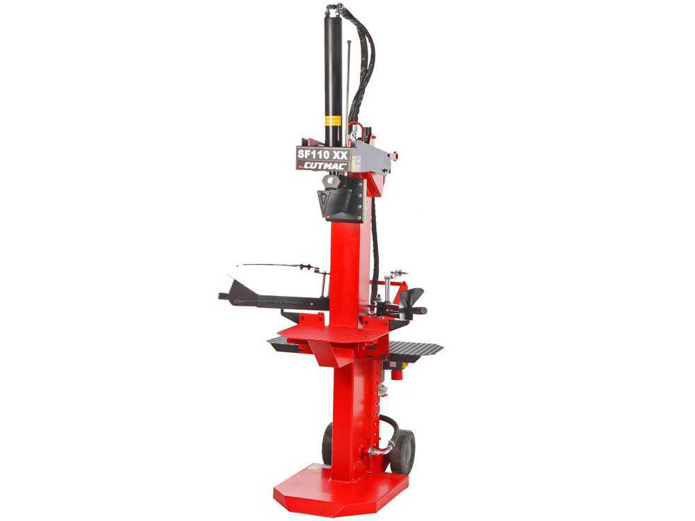 Docma SF110 Rapid 380/4 XX elektrische houtklover, 8,15 ton, verticaal, detail 11