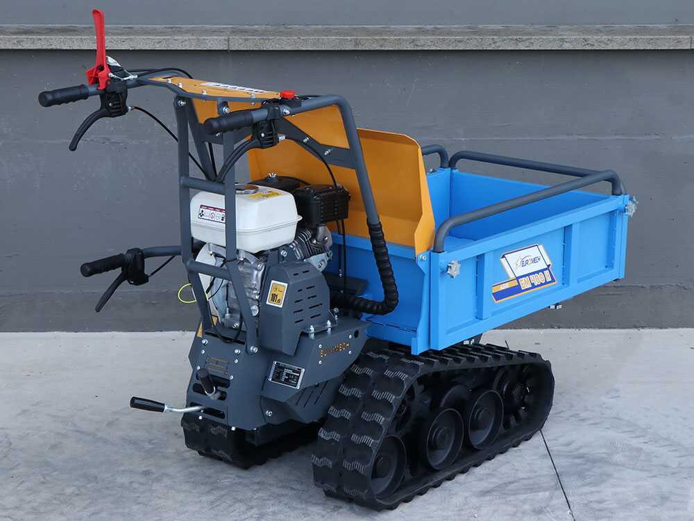 Rupsdumper laadvermogen 400 kg EuroMech EM400H-Agri, detail 12