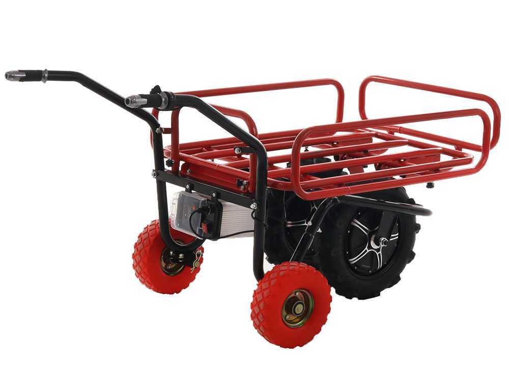 Accu motorkruiwagen laadvermogen 200 kg GeoTech CAR 300T-T, 40 V 6 Ah, detail 11
