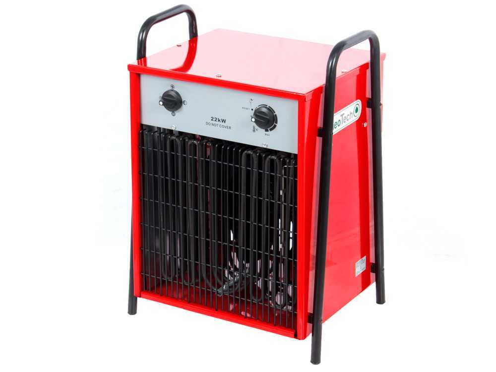 GeoTech EH 2200 T elektrische heteluchtkanon 22 kW, 400 V, detail 12