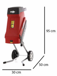 GeoTech ES 2450 Blades elektrische hakselaar, takken tot 45 mm, detail 12