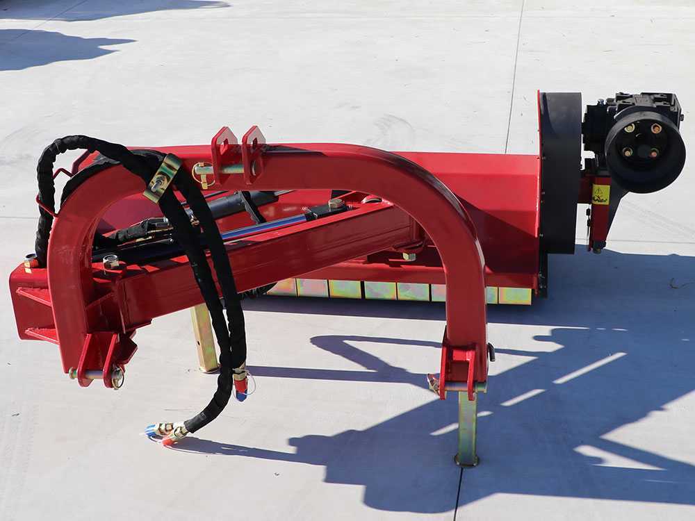 GeoTech Pro AMF-E 125 zijklepelmaaier met arm 125 cm, detail 12