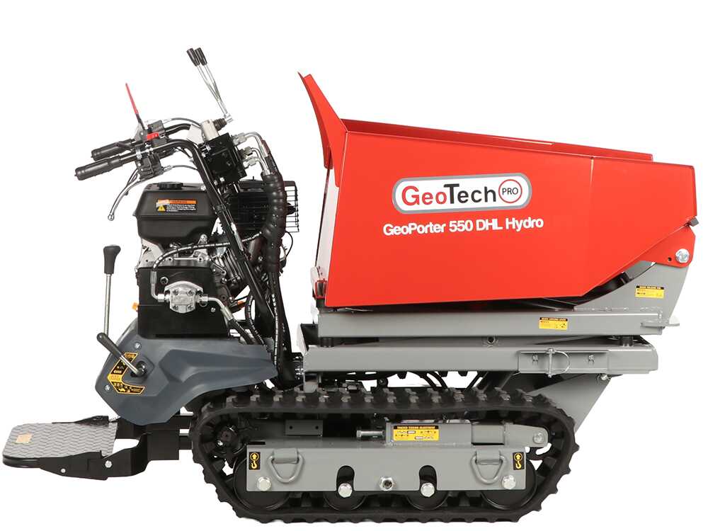 Motorkruiwagen laadvermogen 500 kg GeoTech Pro GeoPorter 550 DHL Hydro, detail 11