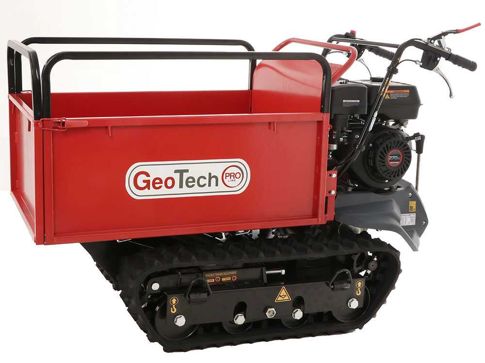 Rupsdumper laadvermogen 500 kg GeoTech Pro GeoPorter H-540E Hydro, detail 12