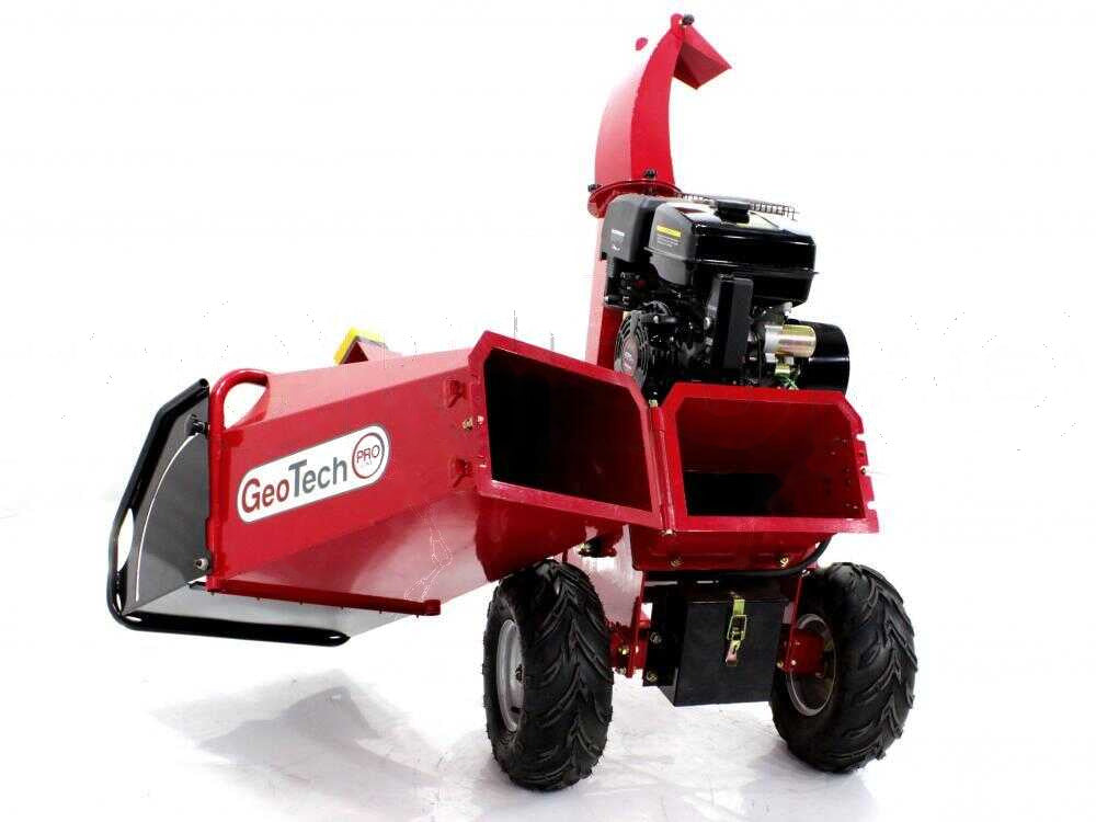 GeoTech Pro PCS 155 LE benzine hakselaar, takken tot 90 mm, elektrische start, detail 12