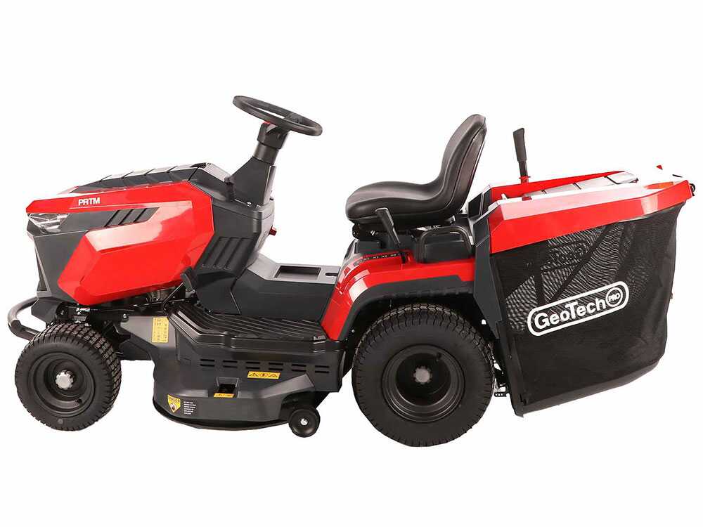 GeoTech Pro PRTM 200-1020 H-CM gazontractor met opvangbak 102 cm, hydrostaat, detail 11
