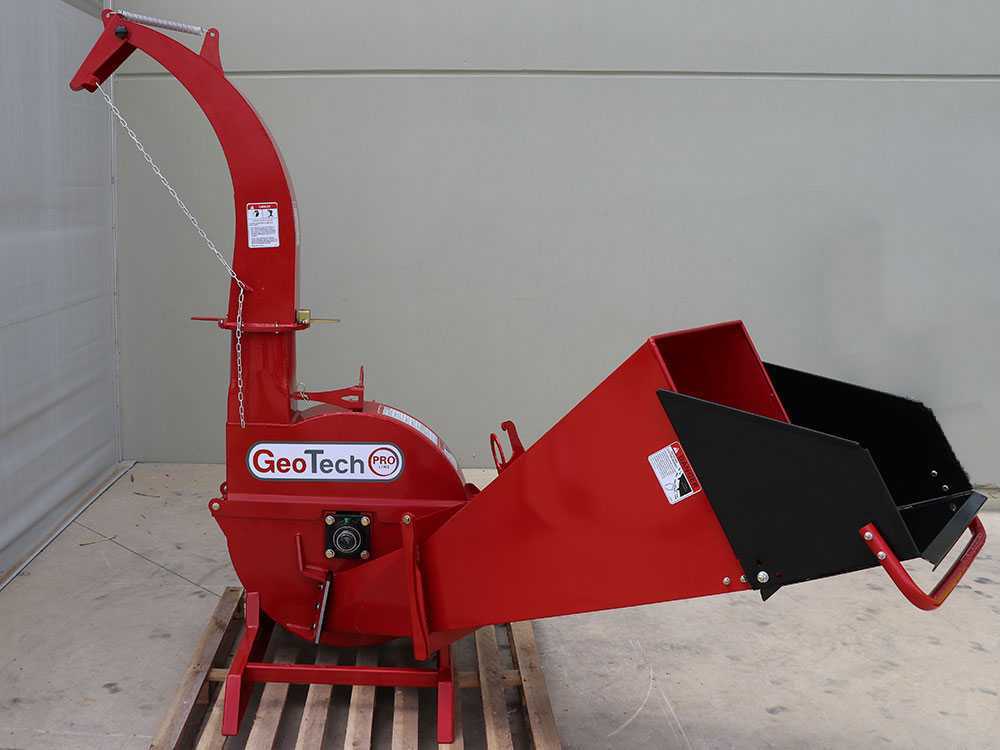 GeoTech Pro TCP 150 aftakas hakselaar, takken tot 150 mm, detail 12